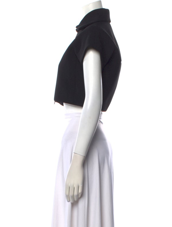 Khaite Short Sleeve Crop Top