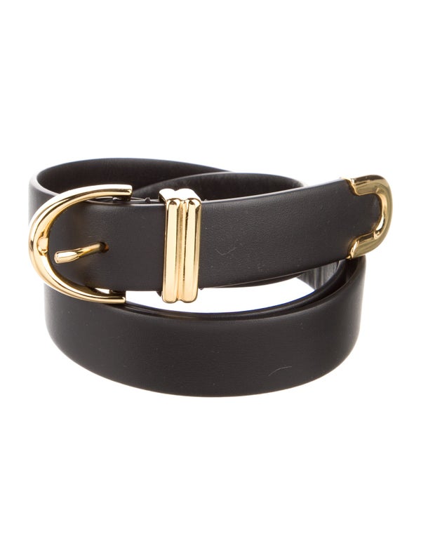 Khaite Skinny Leather Belt