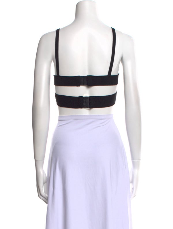 Khaite Strapless Crop Top