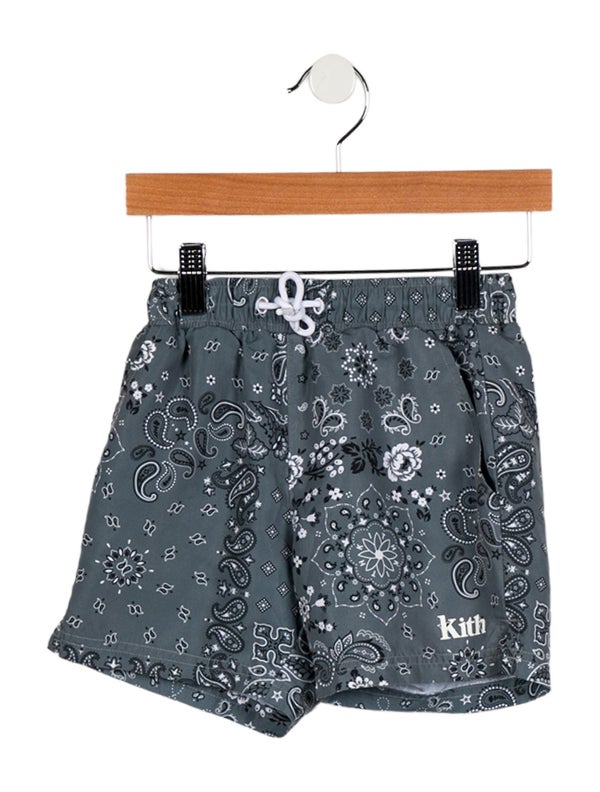 KITH Toddler Boys' Printed Swim Trunks