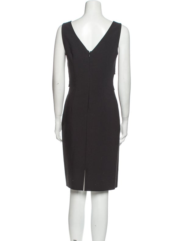 Kobi Halperin V-Neck Knee-Length Dress