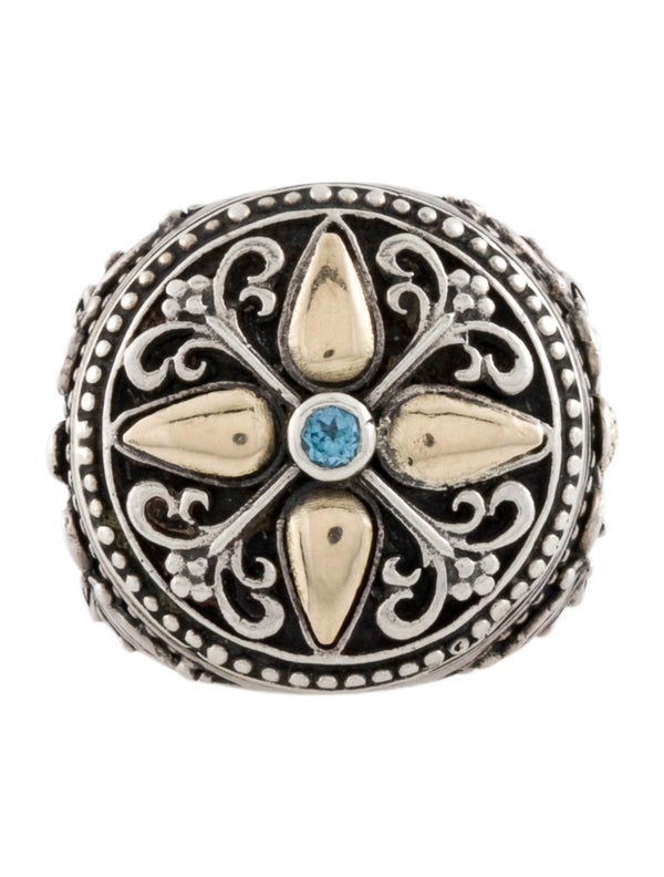 Konstantino Topaz Cocktail Ring
