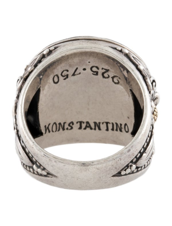 Konstantino Topaz Cocktail Ring