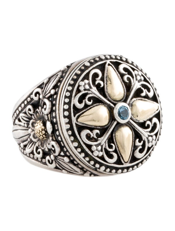 Konstantino Topaz Cocktail Ring