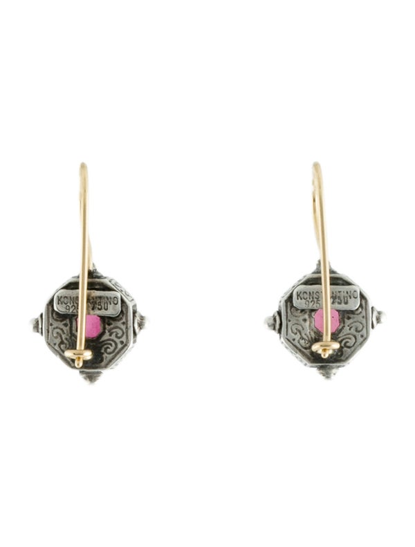 Konstantino Tourmaline Drop Earrings