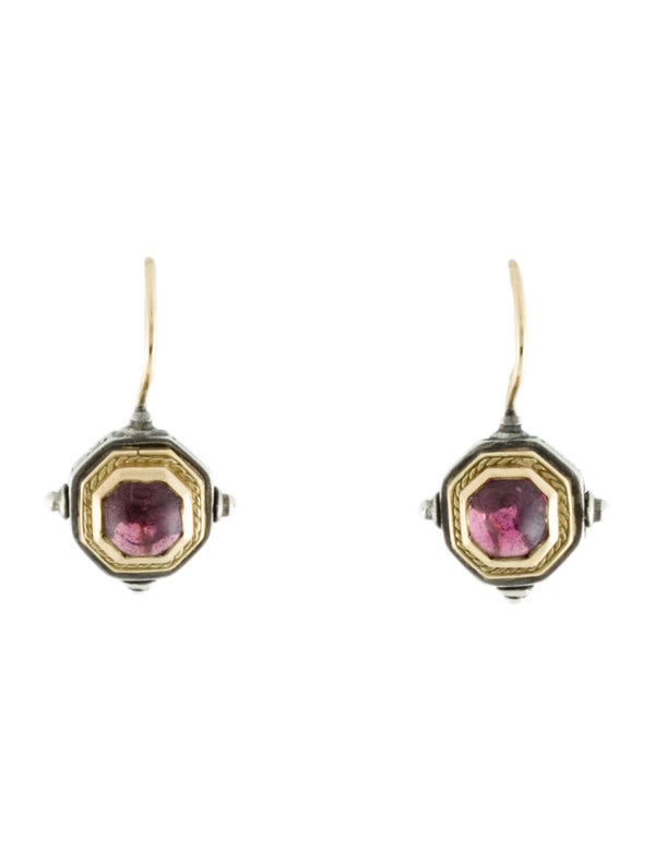 Konstantino Tourmaline Drop Earrings