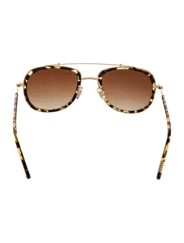 Krewe Aviator Tinted Sunglasses