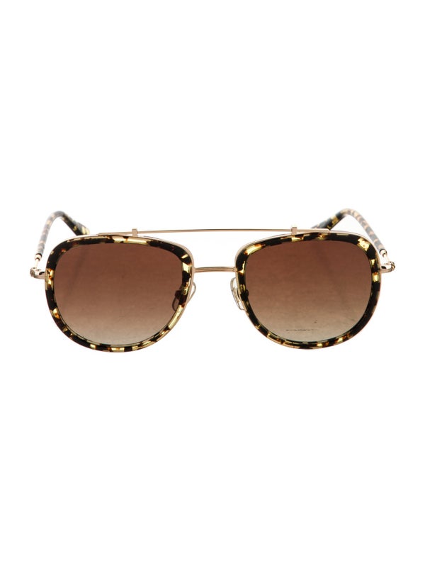 Krewe Aviator Tinted Sunglasses