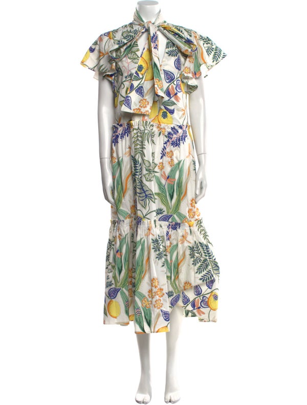 La DoubleJ Floral Print Long Dress