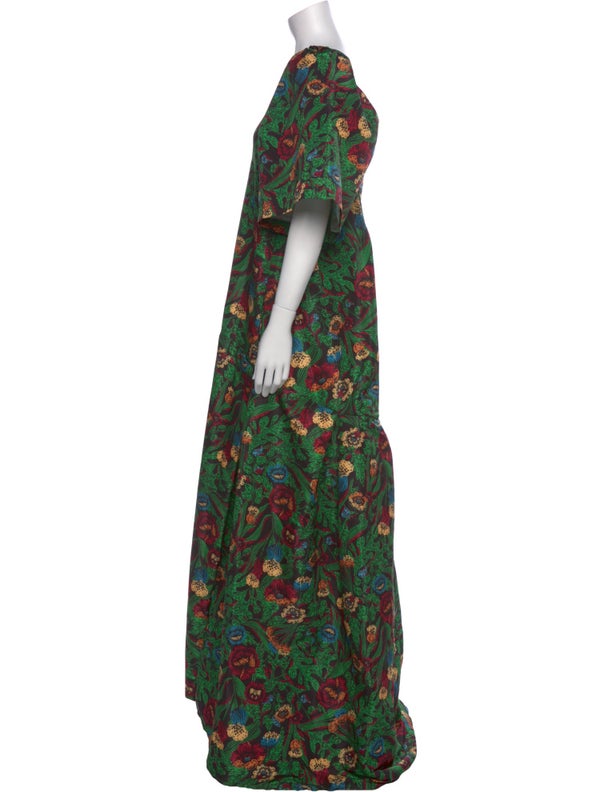La DoubleJ Floral Print Long Dress W/ Tags