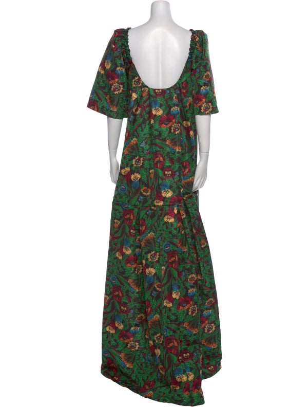 La DoubleJ Floral Print Long Dress W/ Tags