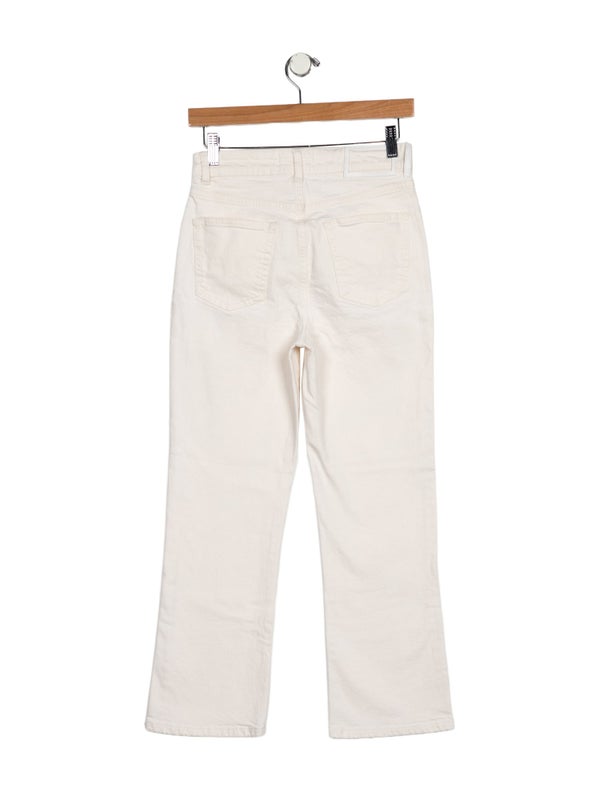La Ligne Mid-Rise Straight Leg Jeans