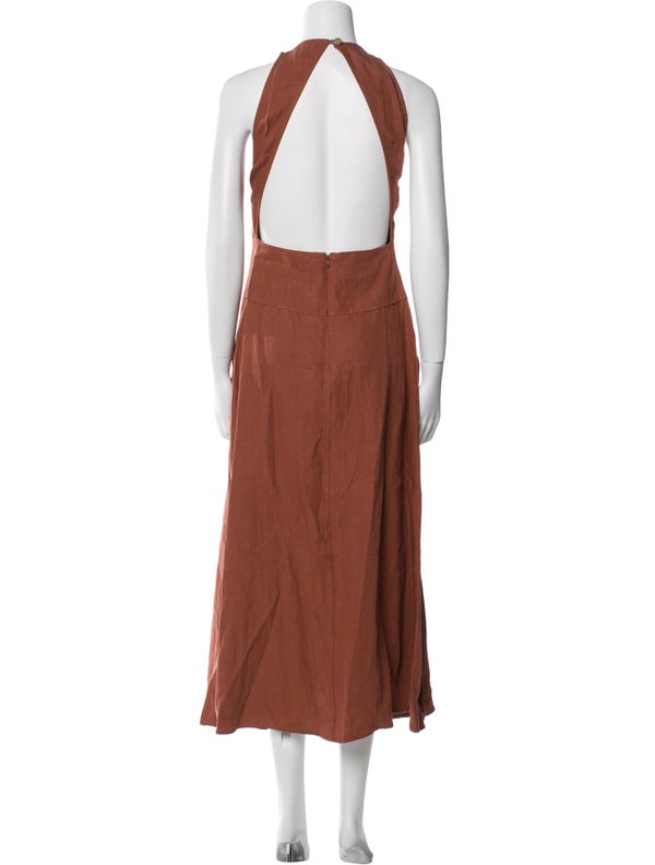 Le Kasha Linen Long Dress