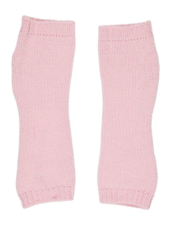 Le Lion Pink Wool Le Lion Arm Warmers