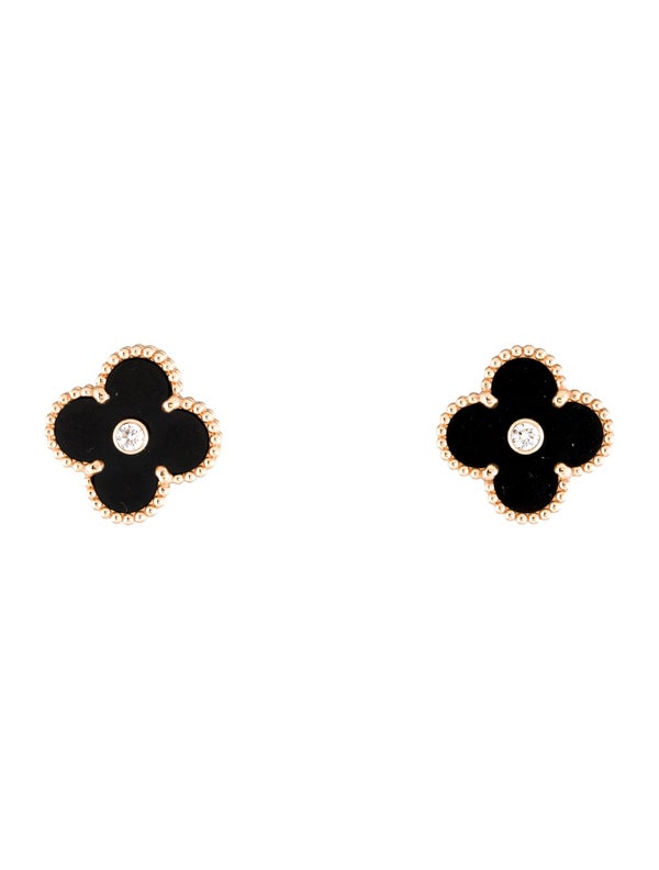 Van Cleef & Arpels Limited Edition Vintage Alhambra Earrings