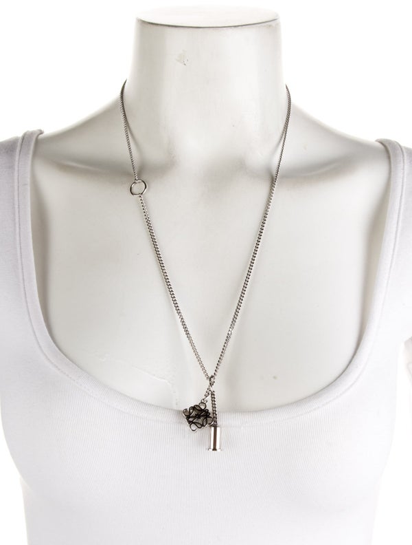 Loewe Anagram Pendant Necklace