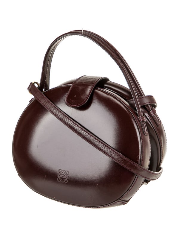 Loewe Leather Round Leather Handbag