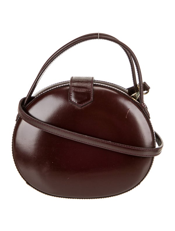 Loewe Leather Round Leather Handbag