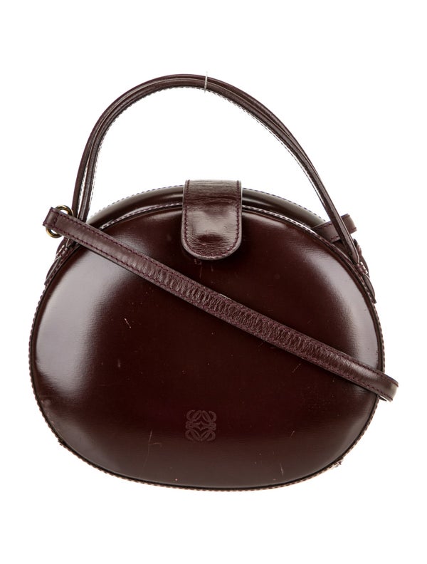 Loewe Leather Round Leather Handbag