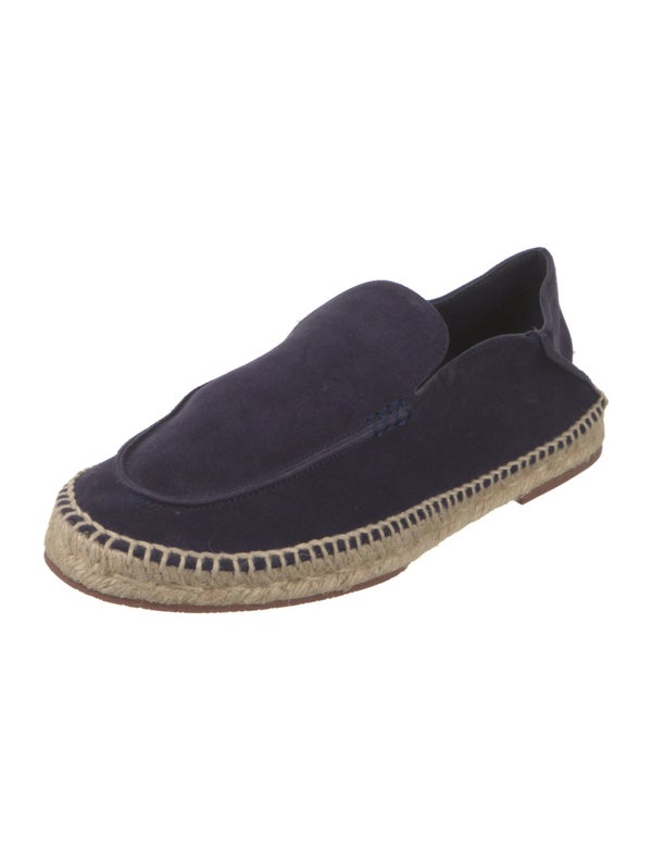 Loro Piana Suede Espadrille Sneakers