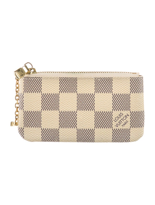 Louis Vuitton 2015 Damier Azur Pattern Key Holder