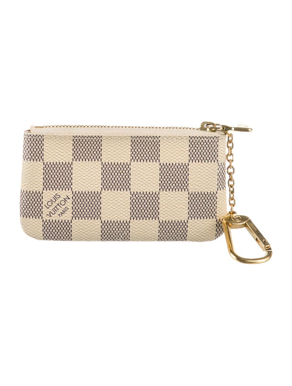 Louis Vuitton 2015 Damier Azur Pattern Key Holder