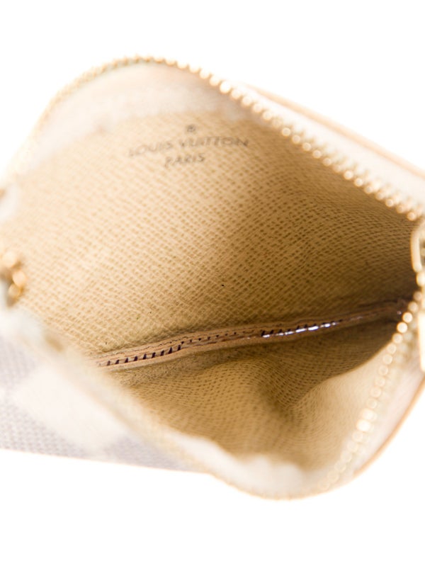 Louis Vuitton 2019 Damier Azur Pattern Key Holder