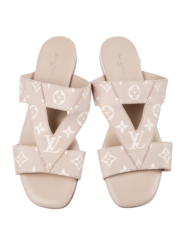 Louis Vuitton 2022 LV Monogram Slides