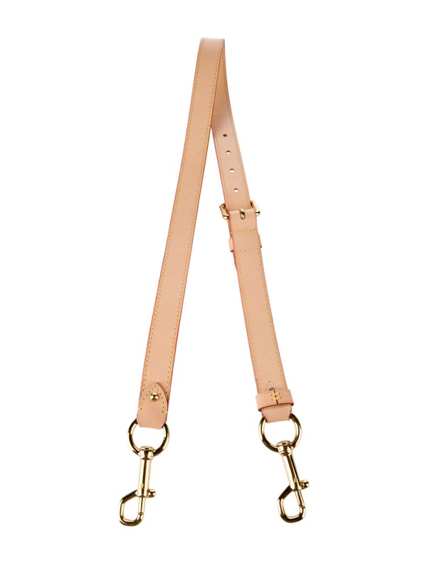 Louis Vuitton Louis Vuitton 25mm Vachetta Adjustable Shoulder Strap