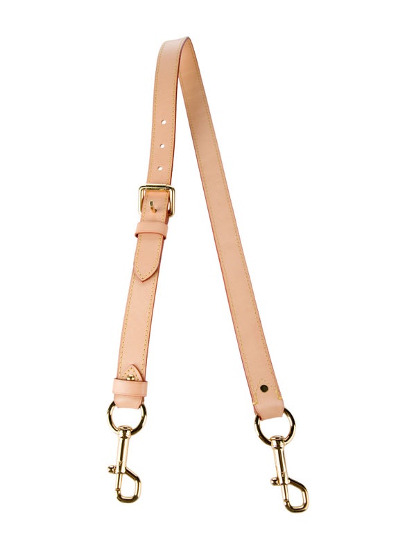 Louis Vuitton Louis Vuitton 25mm Vachetta Adjustable Shoulder Strap