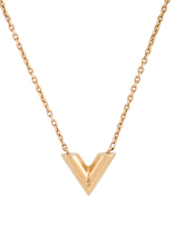 Louis Vuitton Essential V Necklace