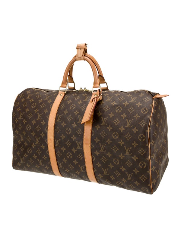 Louis Vuitton LV Monogram Keepall 50 Vintage