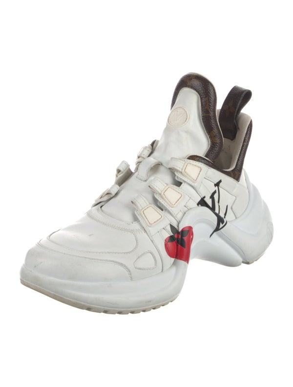 Louis Vuitton LV Monogram Leather Chunky Sneakers