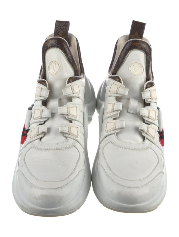 Louis Vuitton LV Monogram Leather Chunky Sneakers