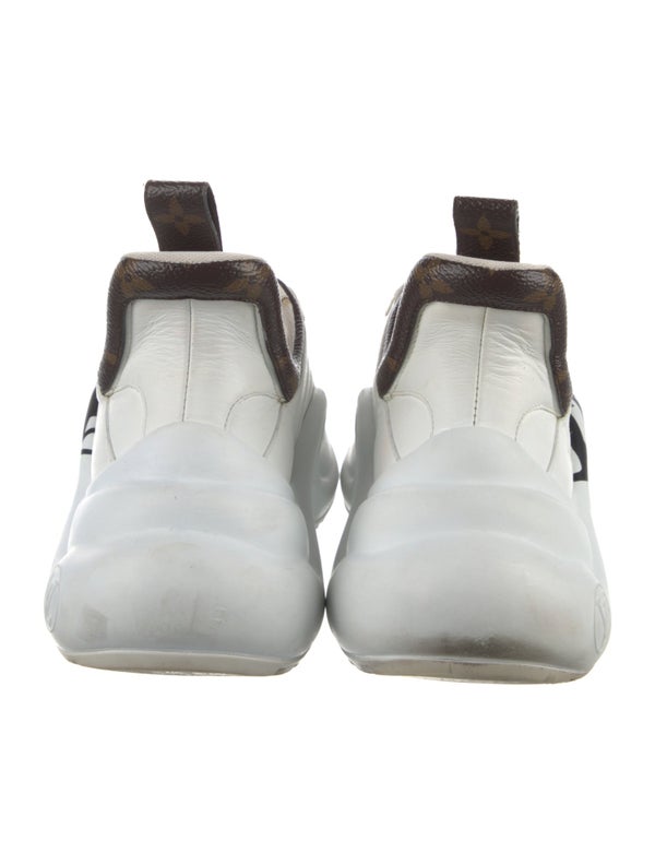 Louis Vuitton LV Monogram Leather Chunky Sneakers