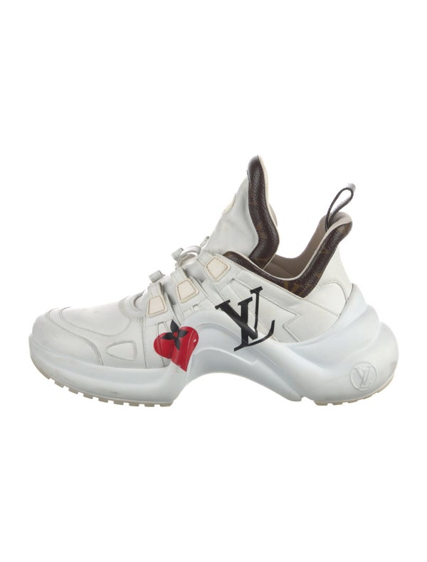 Louis Vuitton LV Monogram Leather Chunky Sneakers
