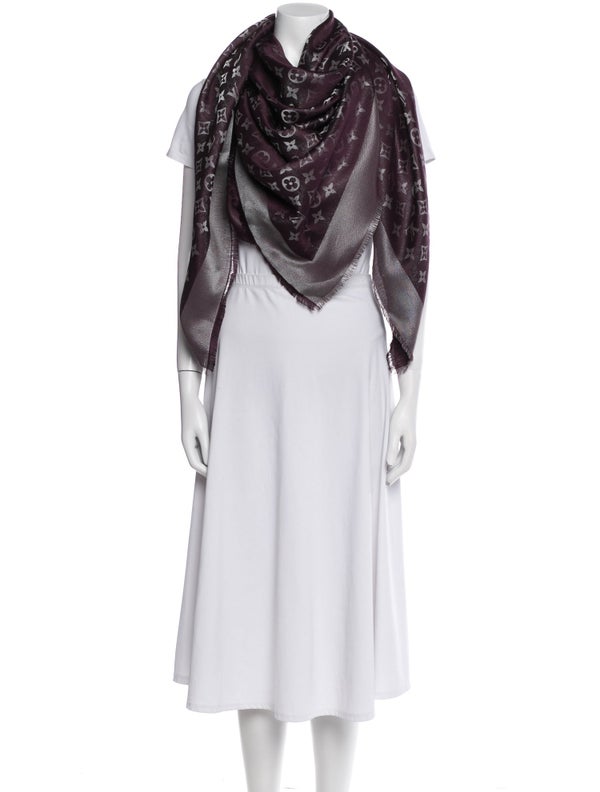 Louis Vuitton Silk LV Monogram Shawl