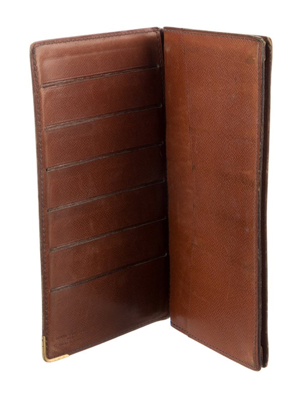 Louis Vuitton Vintage LV Monogram Checkbook Holder