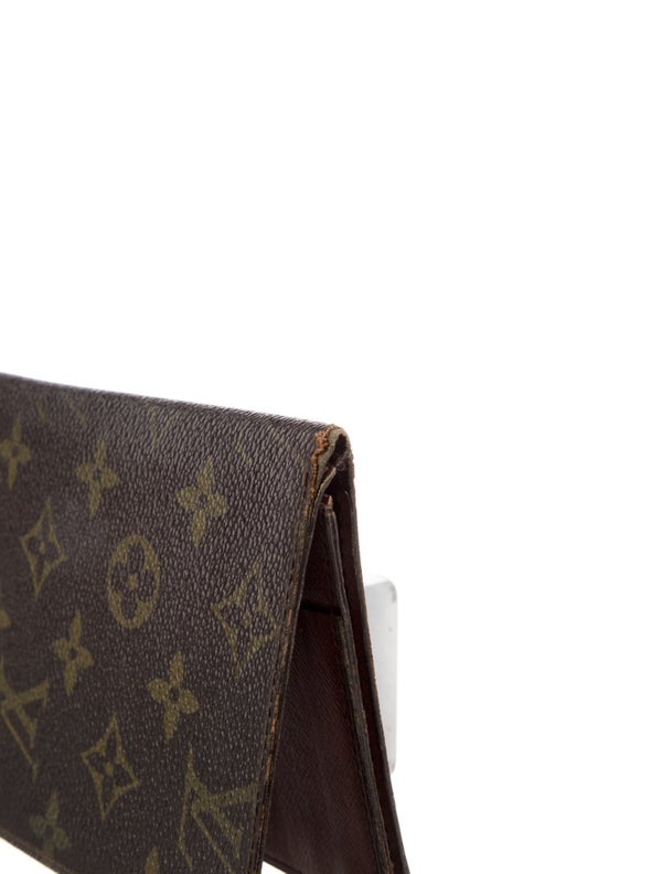 Louis Vuitton Vintage LV Monogram Checkbook Holder