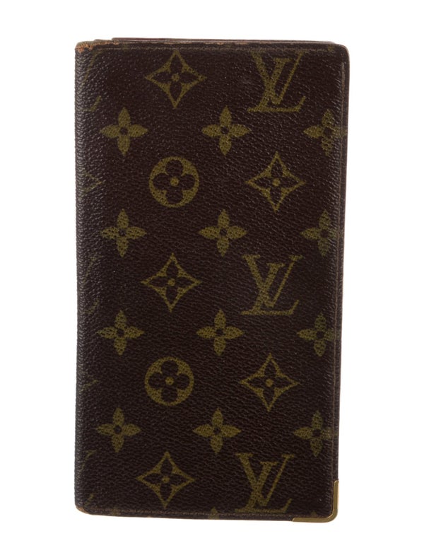 Louis Vuitton Vintage LV Monogram Checkbook Holder