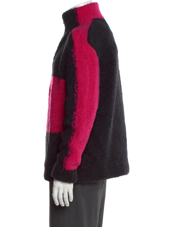 Louis Vuitton Wool Colorblock Pattern Sweatshirt