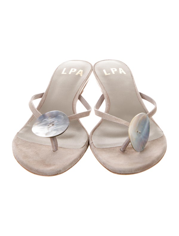 LPA Suede Slides
