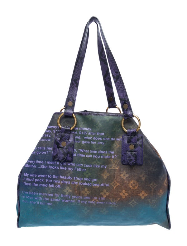 Louis Vuitton LV Monogram x Richard Prince Heartbreak Joke