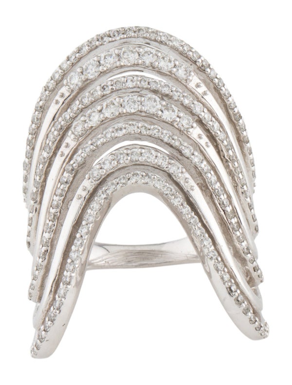 Lynn Ban Diamond Crest Ring