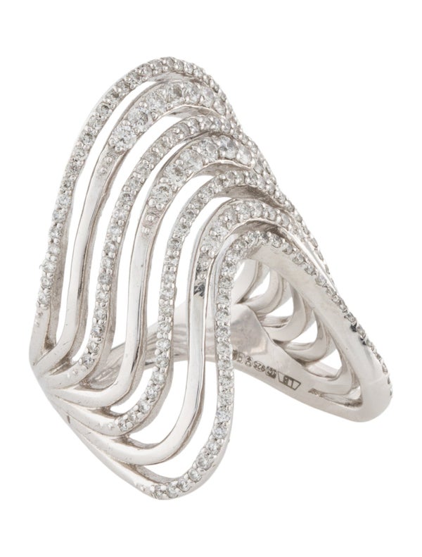 Lynn Ban Diamond Crest Ring