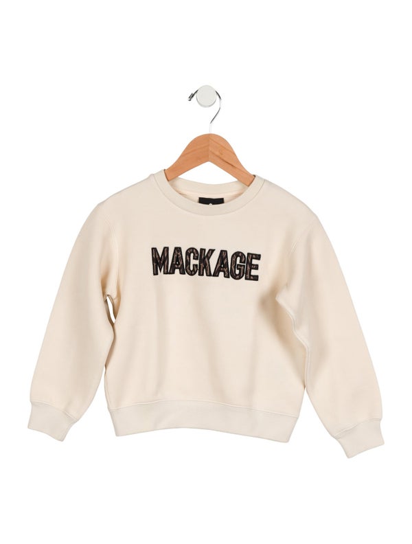 Mackage Toddlers' Logo Crew Neck Sweatshirt