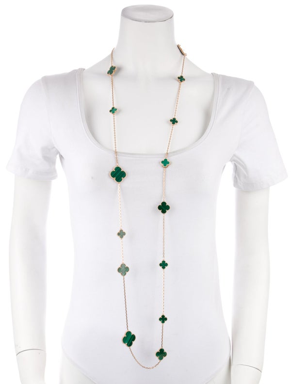 Van Cleef & Arpels Magic Alhambra Long Necklace 16 Motifs