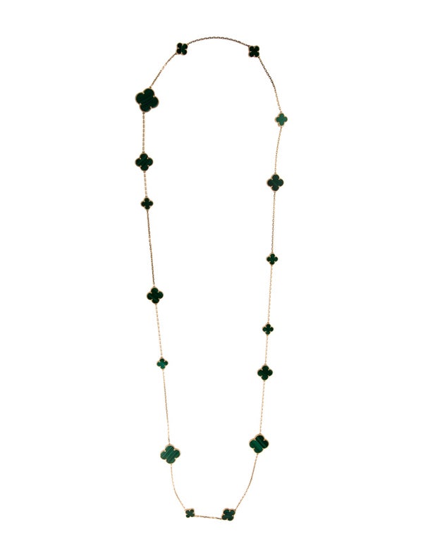 Van Cleef & Arpels Magic Alhambra Long Necklace 16 Motifs