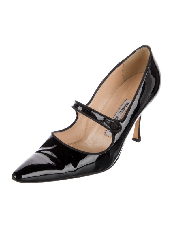 Manolo Blahnik Patent Leather Pumps