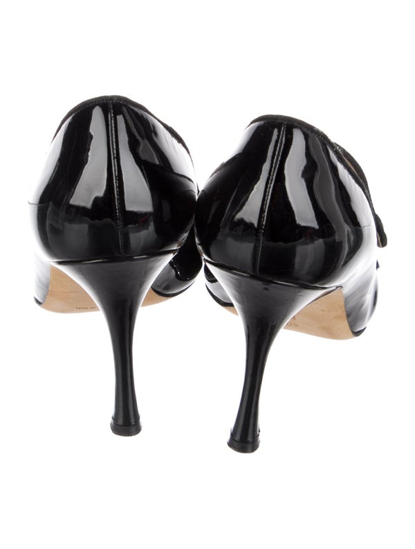 Manolo Blahnik Patent Leather Pumps